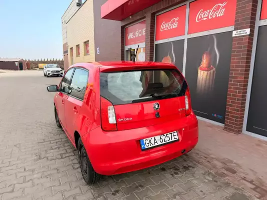 Skoda Citigo for rent in Poland